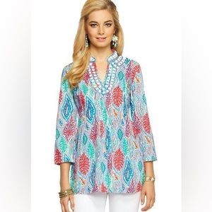 Lilly Pulitzer Beaded Sarasota Tunic
